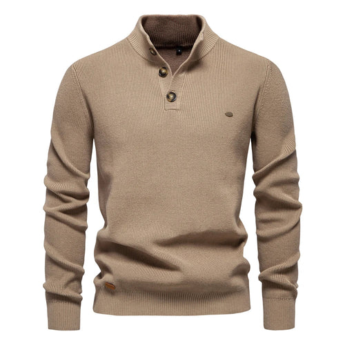 BOSSHARD | Men's Sweater with Button Design