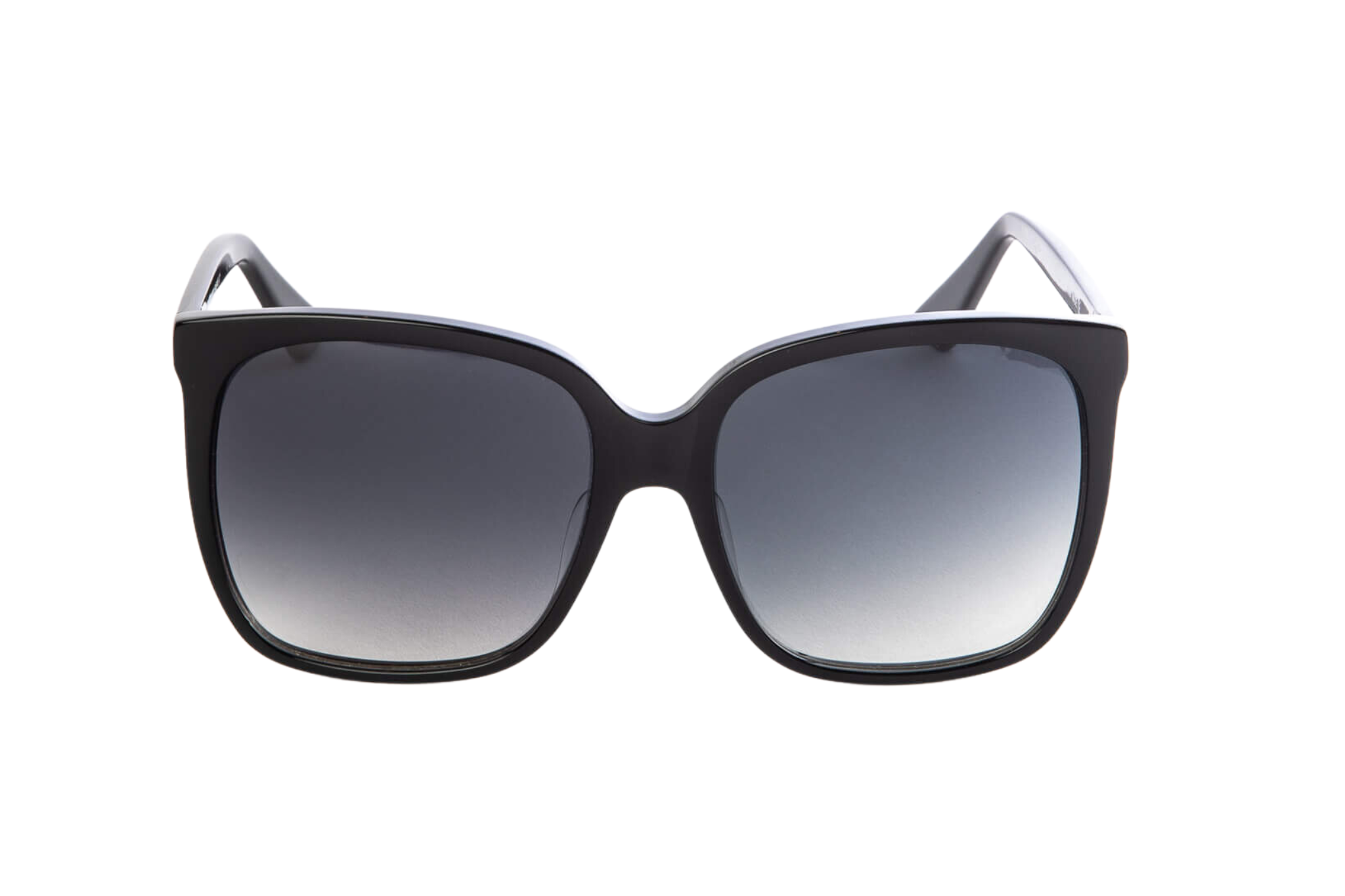 Flaneur | Black | Smoky Gray Gradient Lenses