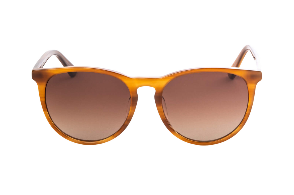 Komorebi | Vintage Brown Gradient Glasses