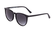 Shiny Black | Smoker Gray Gradient Glasses