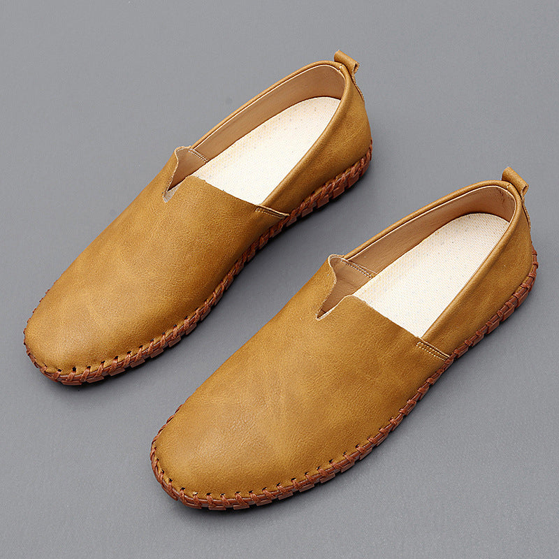 Santorini Leather Slippers