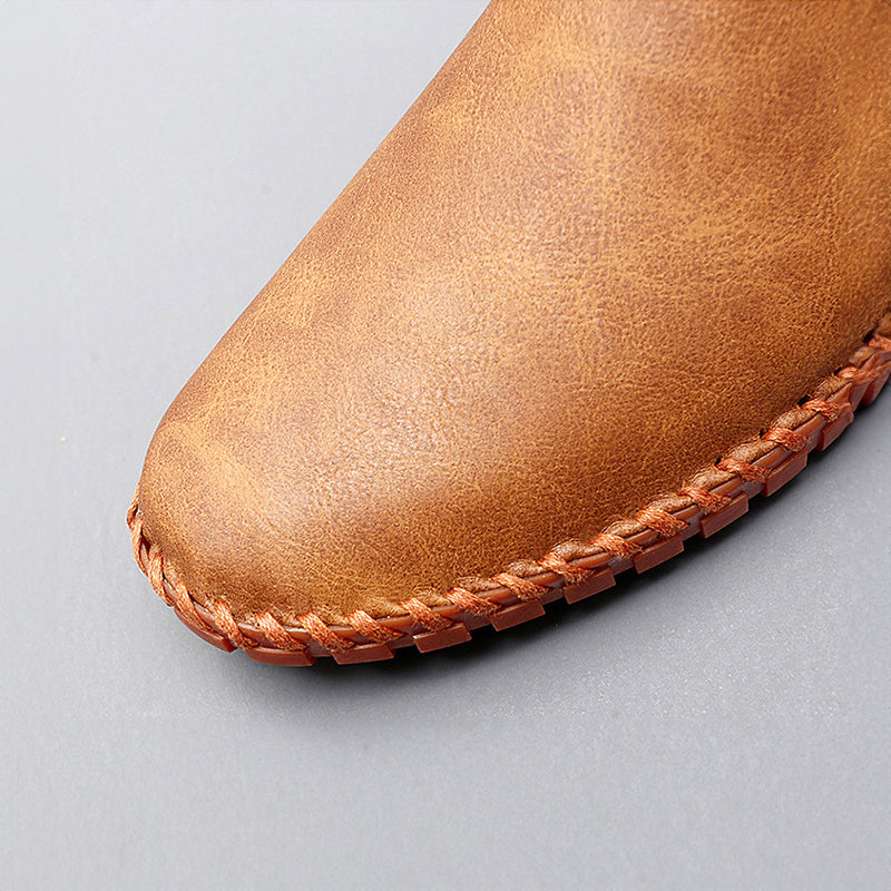 Santorini Leather Slippers