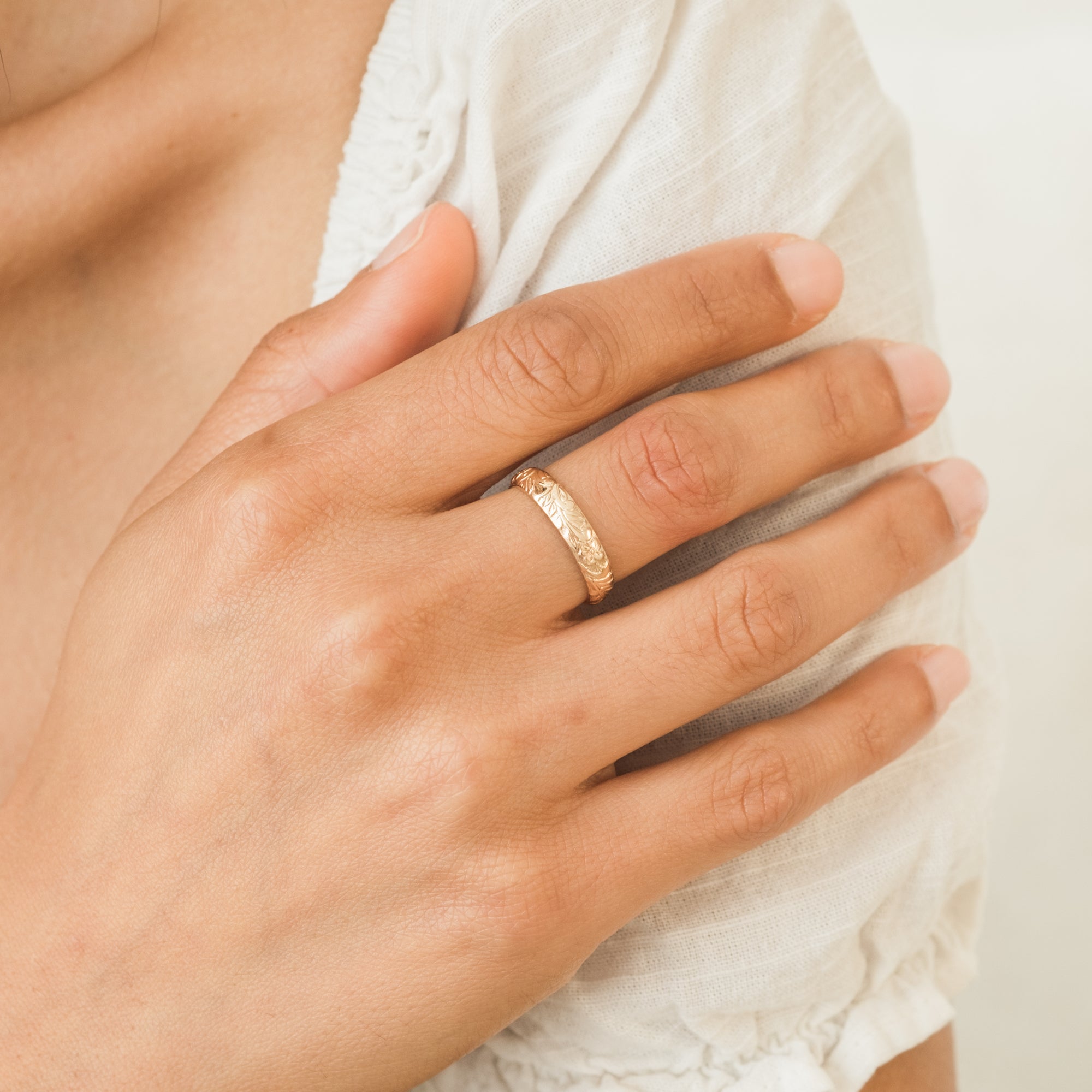 Flower Ring Set