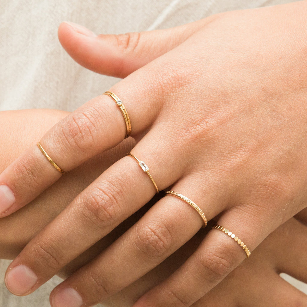 Flower Ring Set