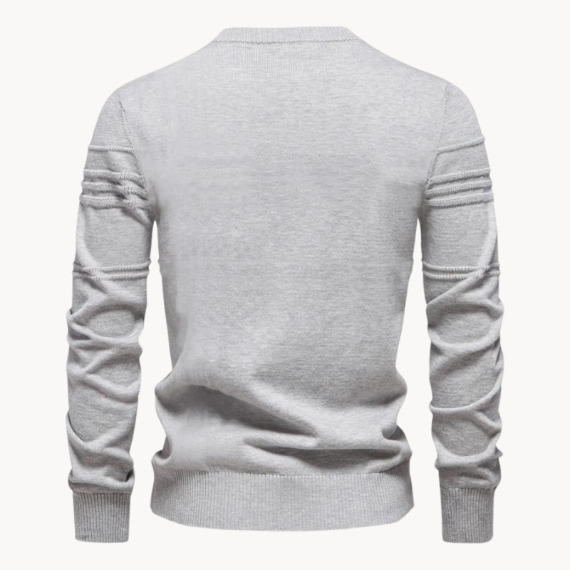 BOSSHARD | Stylish Men's Sweater with Check Design