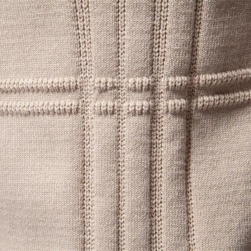 BOSSHARD | Stylish Men's Sweater with Check Design