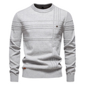 BOSSHARD | Stylish Men's Sweater with Check Design