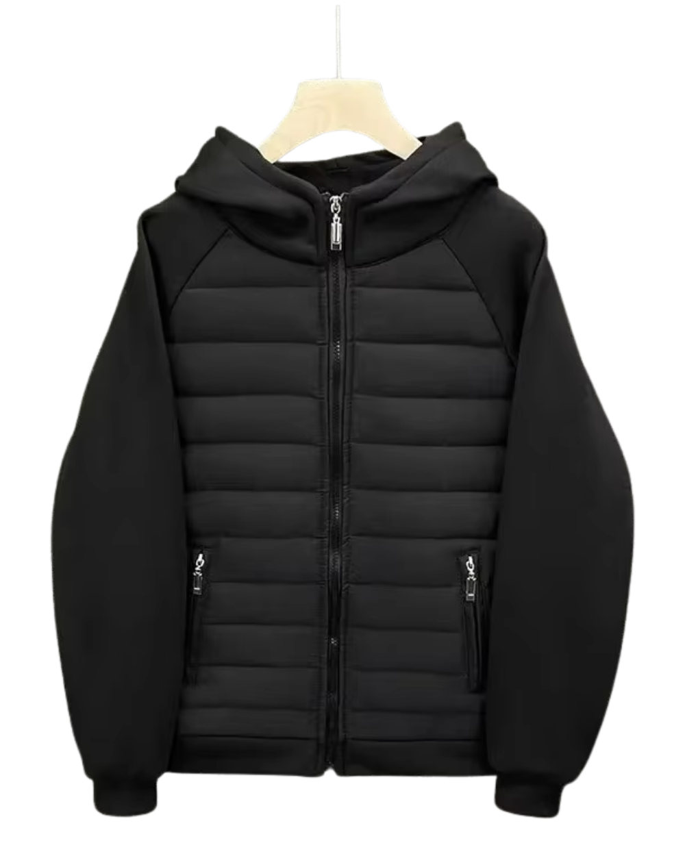 Elegant Cotton Jacket with Padding
