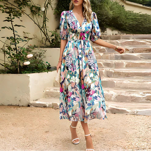 Naomi™ - Stylish Midi Dress