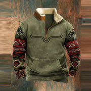 Gisbert – Comfortable Pullover with Zipper