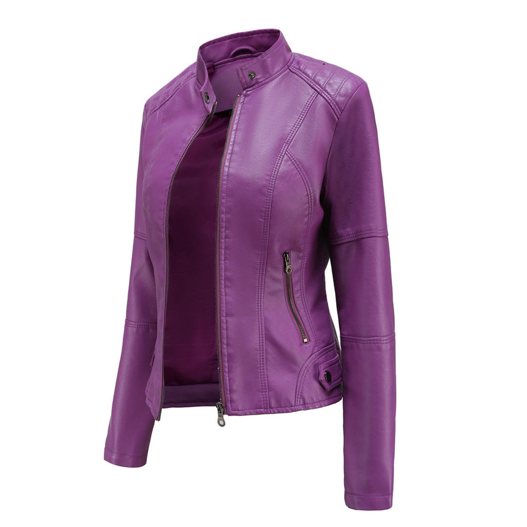 Women's Leather Jacket – Stylish, Modern & Everyday Wearable