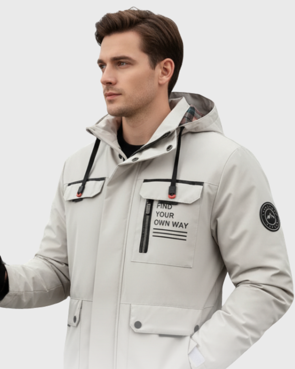Harden | Men's Winter Jacket with Hood