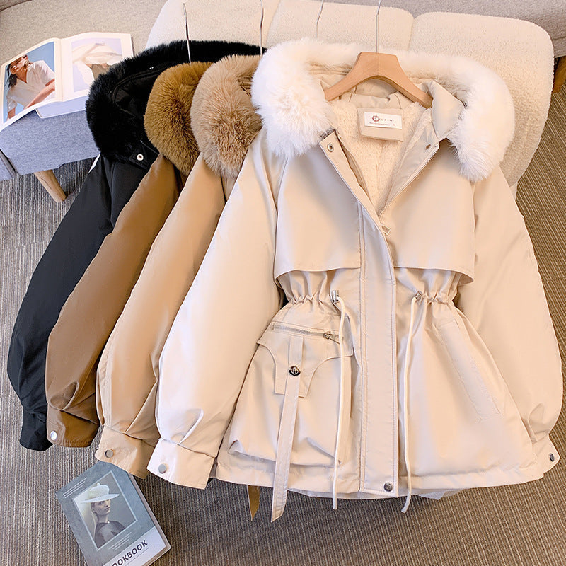 ERIKA – Elegant Winter Coat with Fur