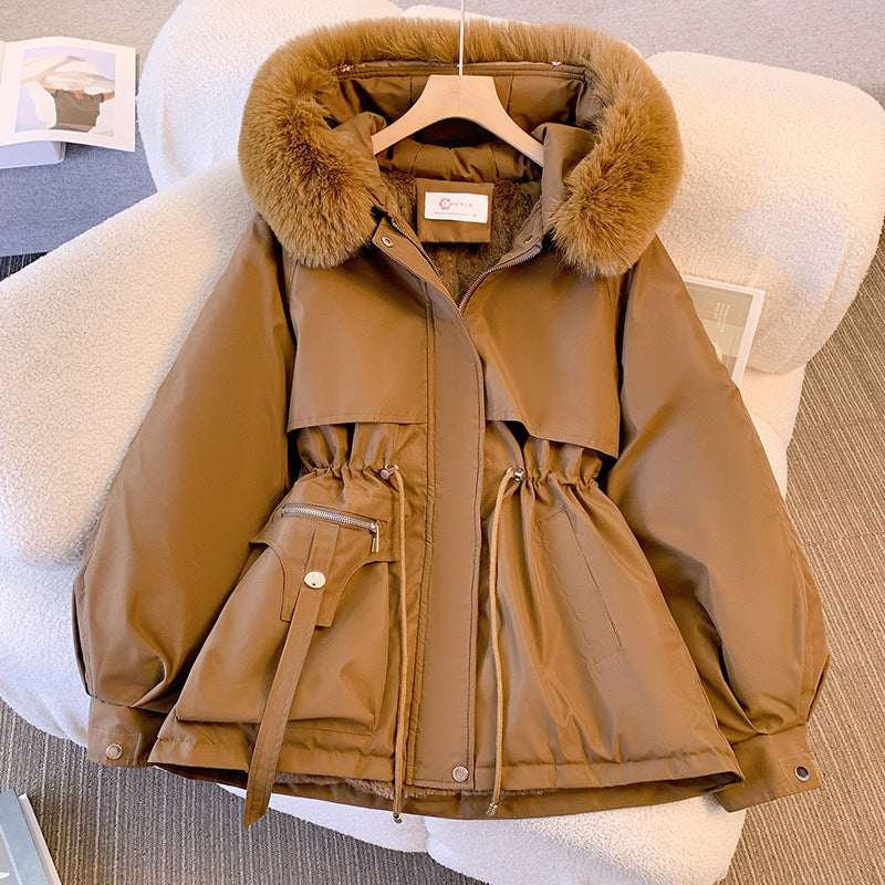 ERIKA – Elegant Winter Coat with Fur