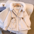 ERIKA – Elegant Winter Coat with Fur