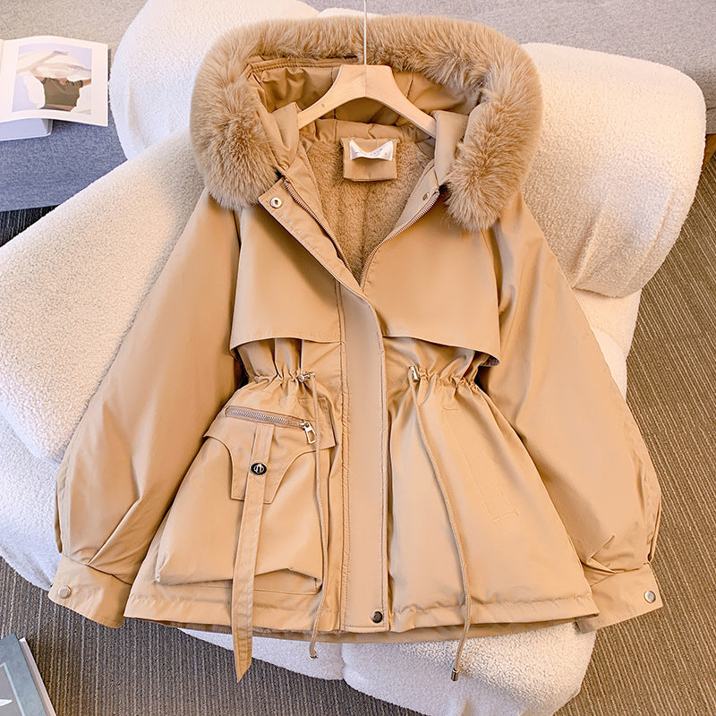ERIKA – Elegant Winter Coat with Fur