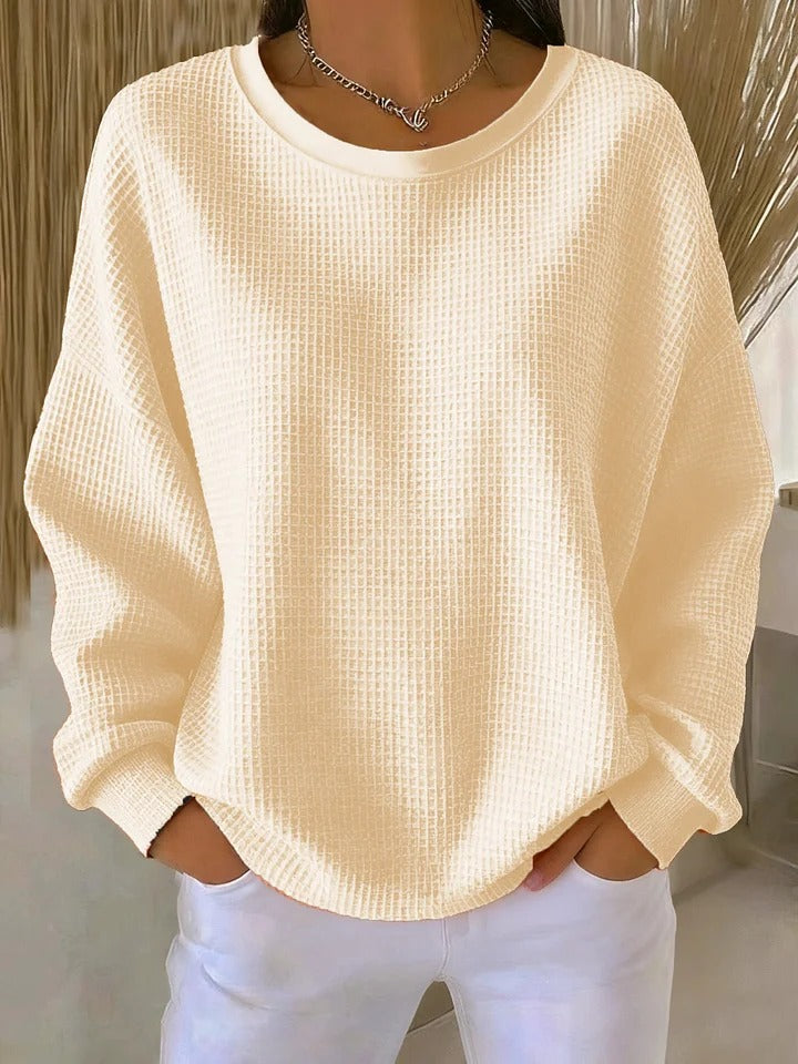 Elora | Textured Sweatshirt