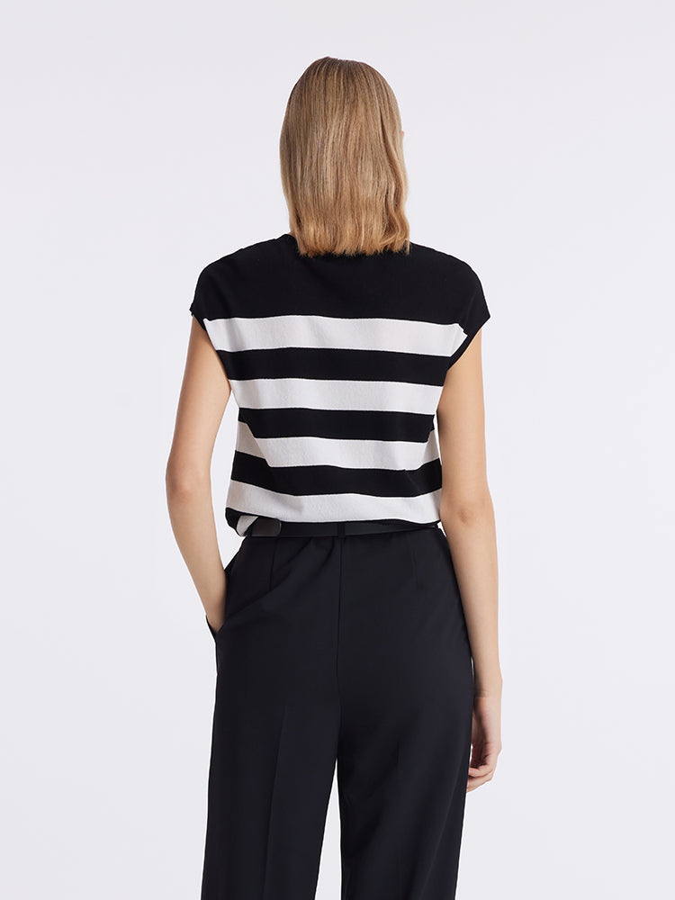 Women's Striped Tencel Camisole Top