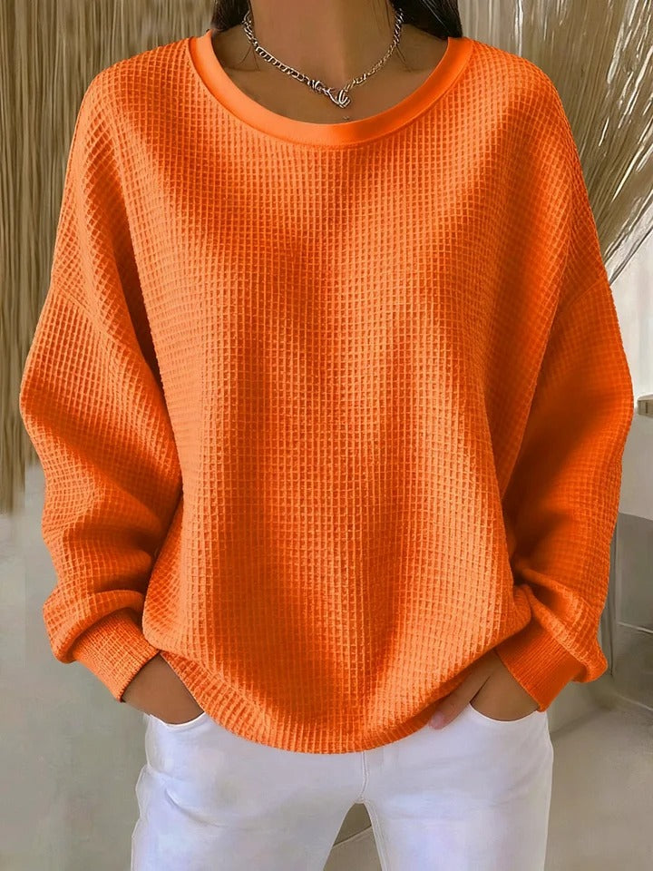 Elora | Textured Sweatshirt