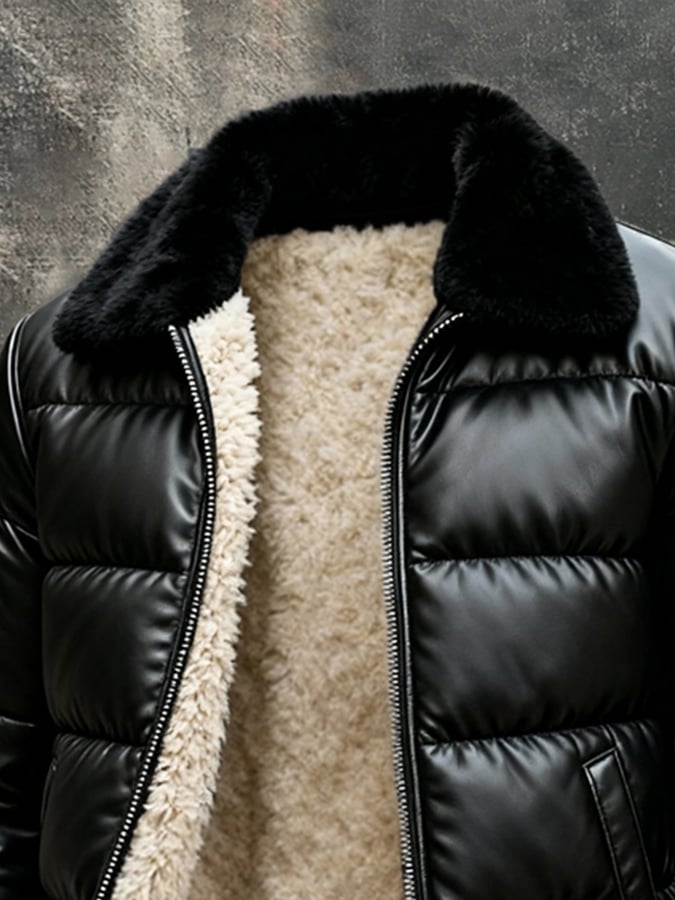 WIKTOR | Warm Jacket in Vintage Look