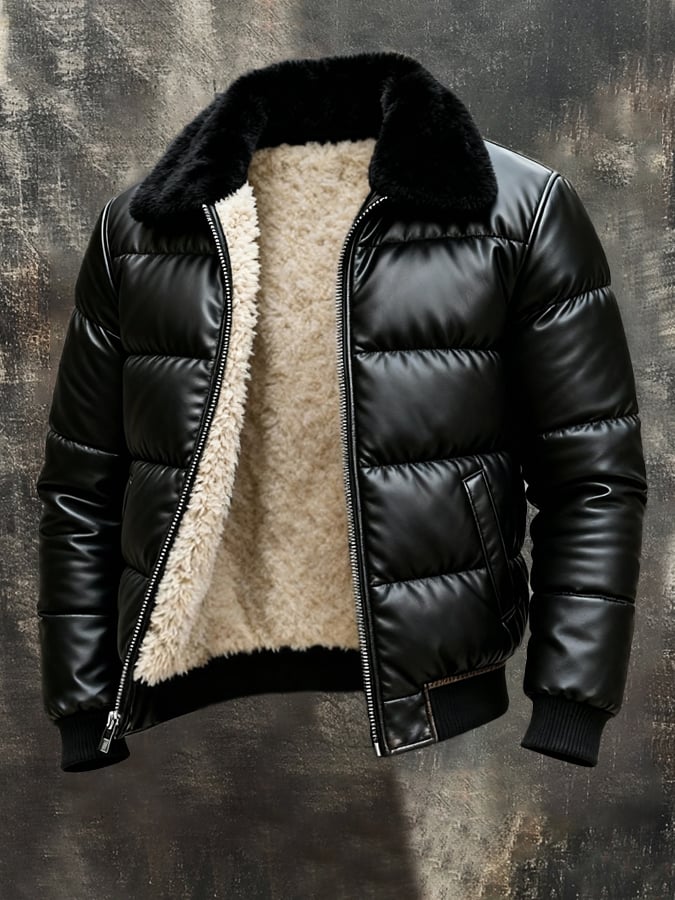 WIKTOR | Warm Jacket in Vintage Look