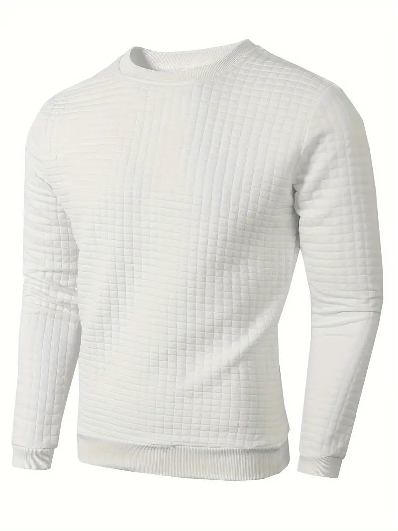 Andreas Herren Pullover – Boho Plaid, Long Sleeve, Cozy