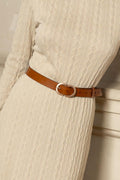 Adeline Cowhide Leather Belt
