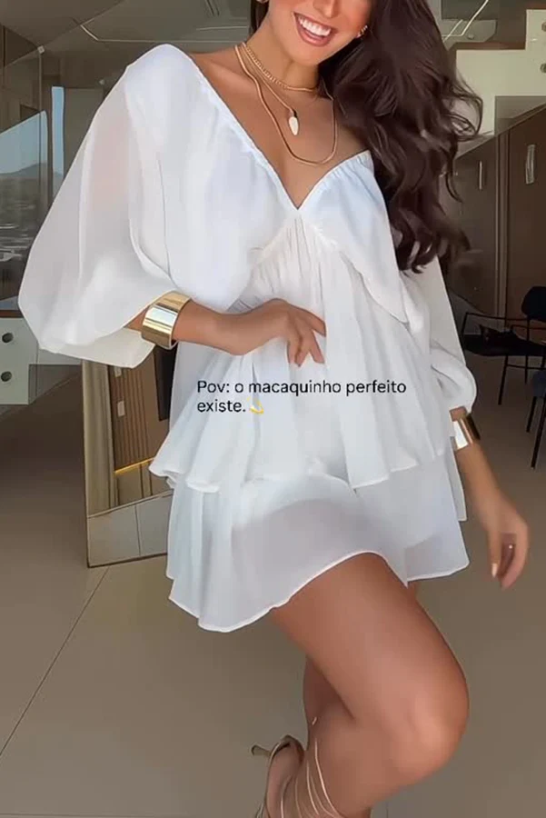 Verne | Mini Dress with Ruffles