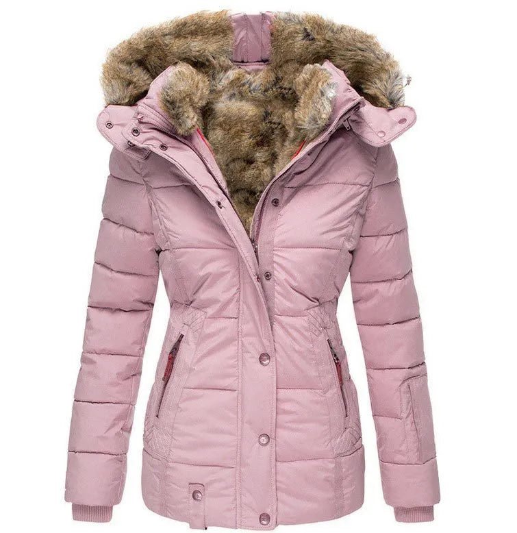 Laura | Winter parka with faux fur