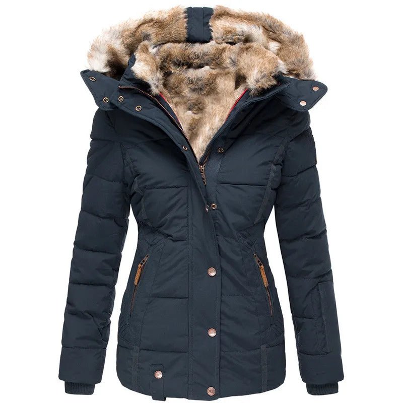 Laura | Winter parka with faux fur