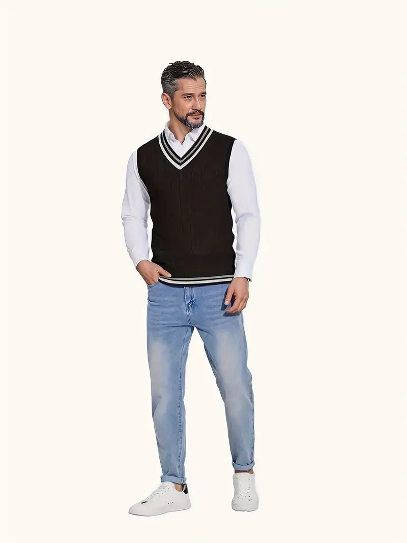 Duane | Sleeveless Knit Sweater