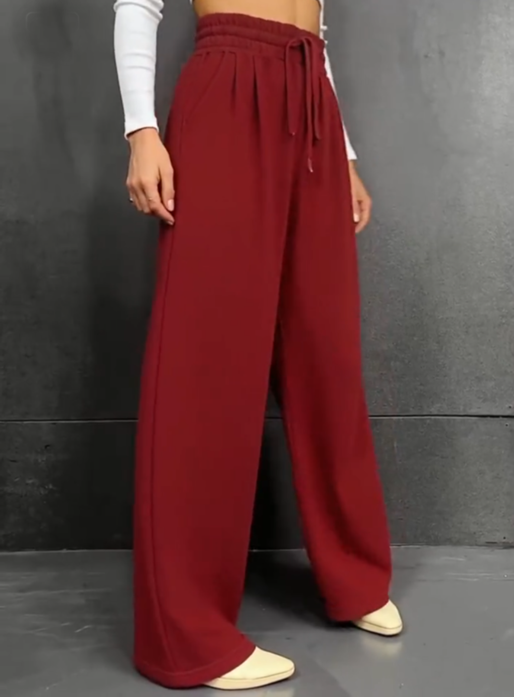 Trish | Loose Pants with Wide Legs