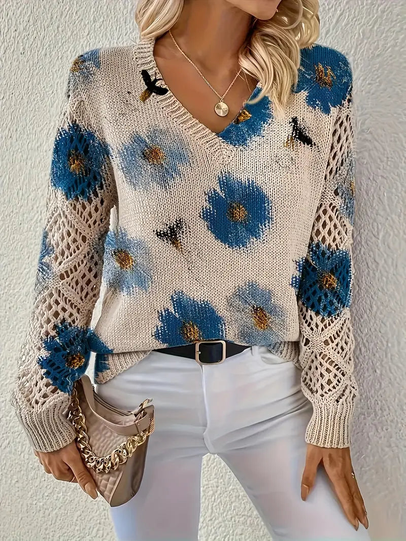 Tatyana Stylish Cardigan with V-Neck