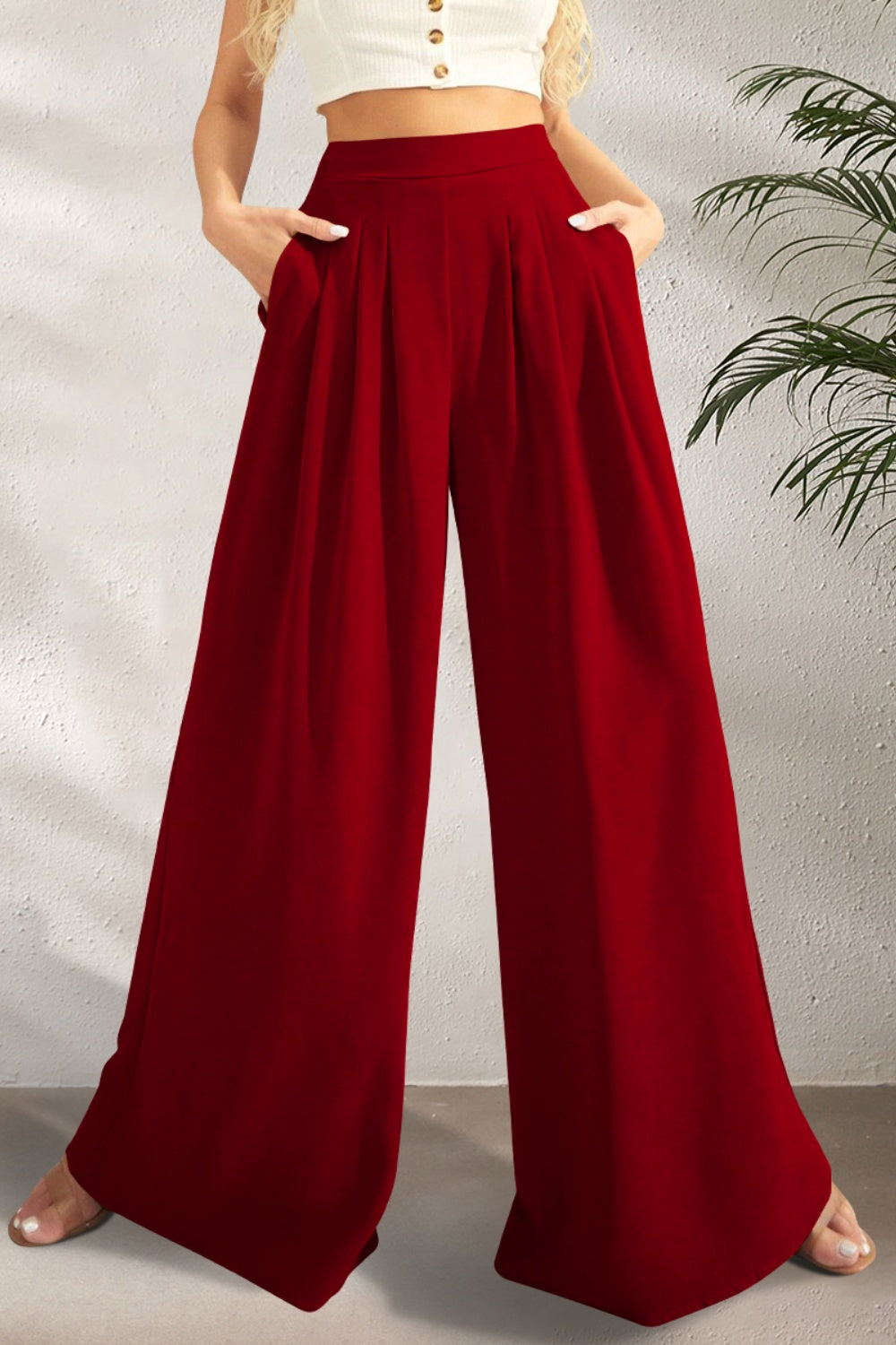ZY | Wide Pants with High Waist
