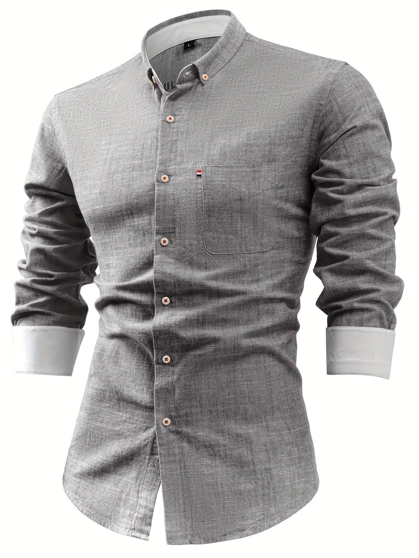Nolan Long Sleeve Shirt with Buttons