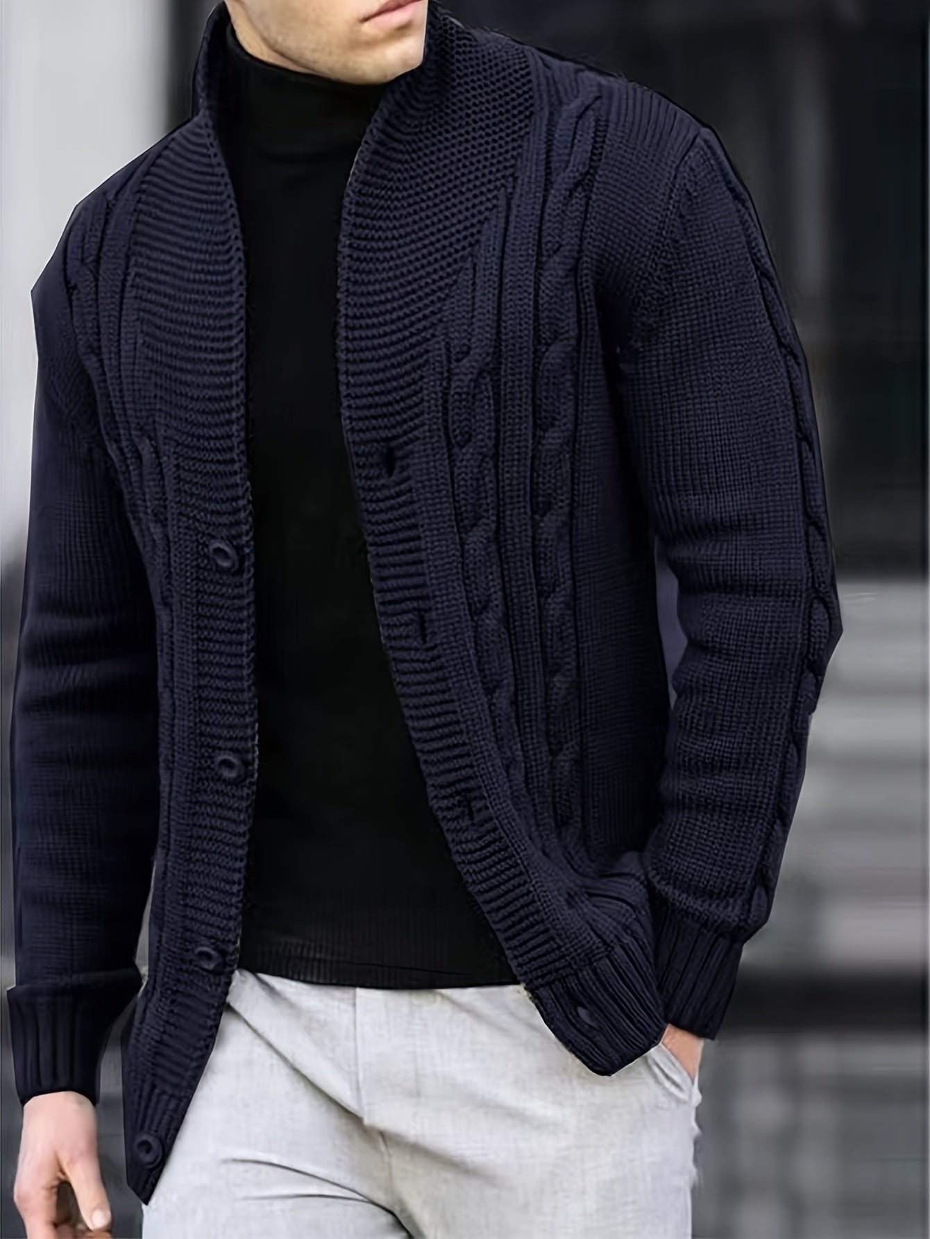 Léonard | Knitted Knopf Cardigan