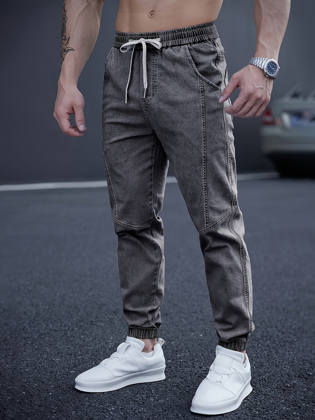 Trent Cargo Pants with Side Pockets