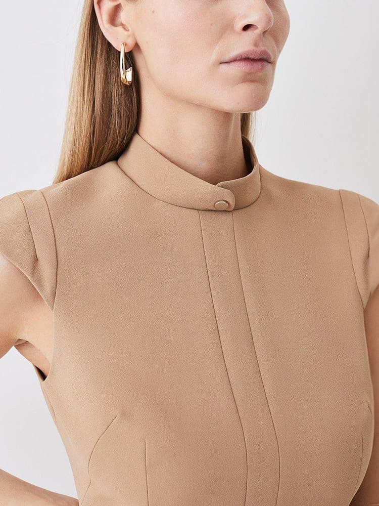 Figure-Hugging Mini Dress