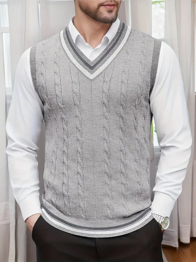 Duane | Sleeveless Knit Sweater