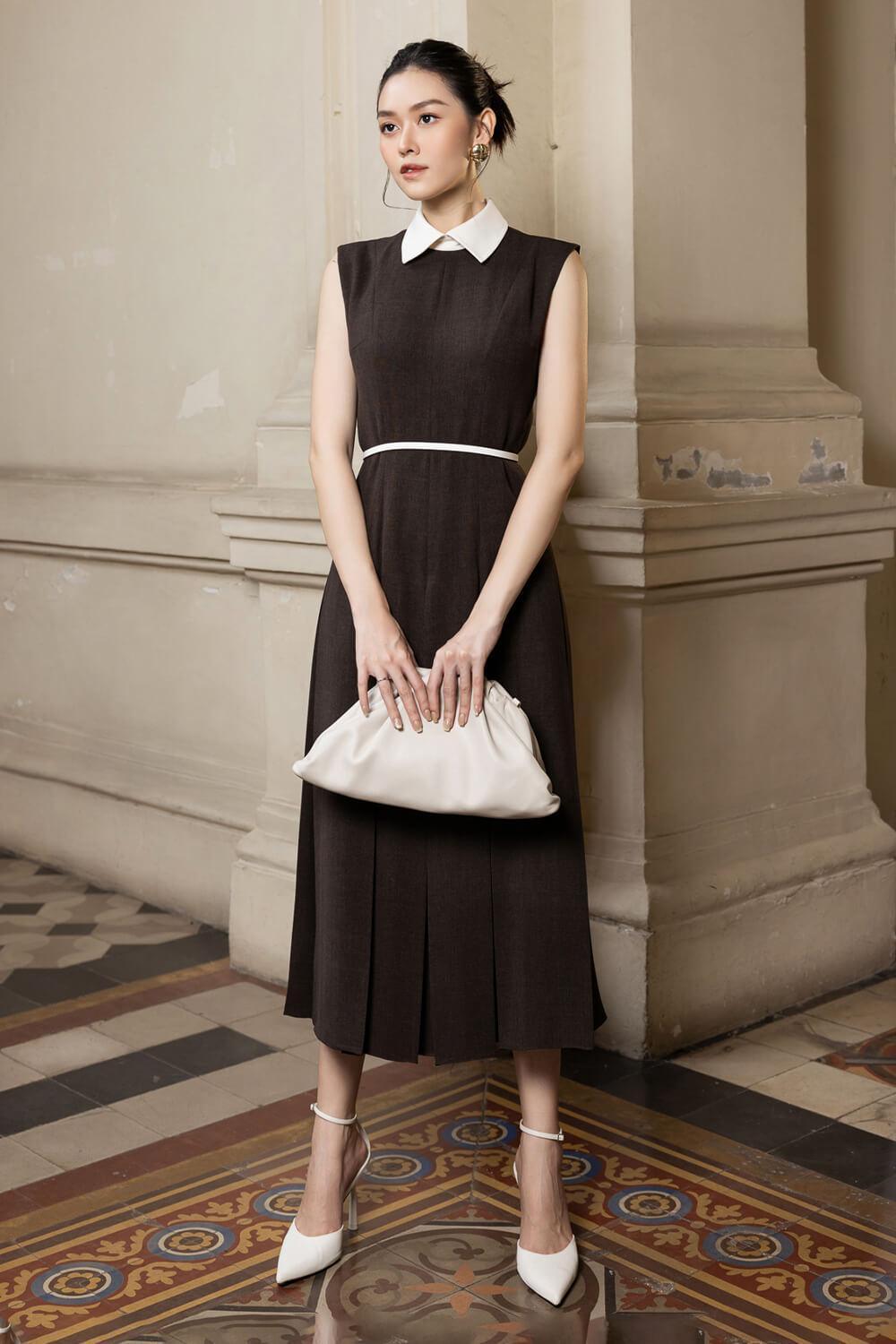 Clara Bicast Leather Belt