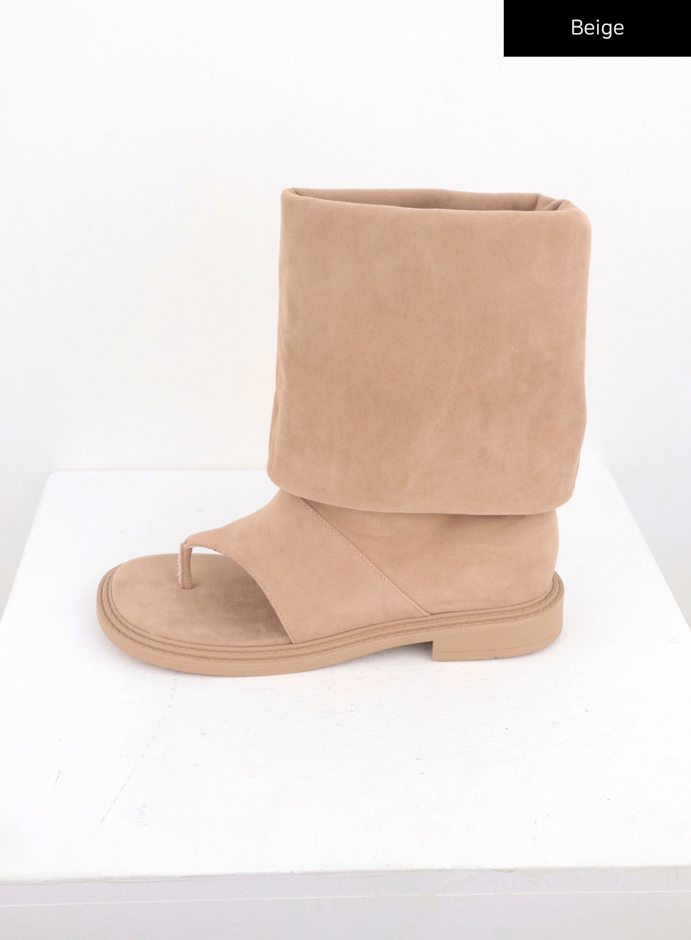 Mid-Calf Cut Toe Boots CL310