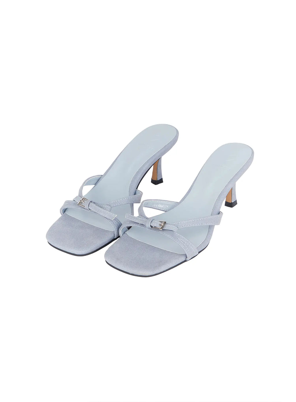 Belted Square Toe Heels CF510