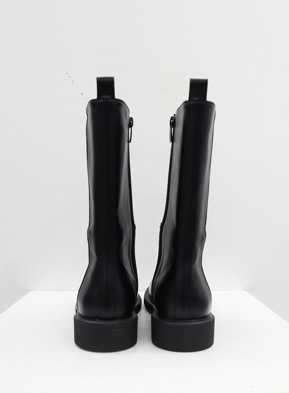 Mid-Calf Side Zipper Boots OJ300