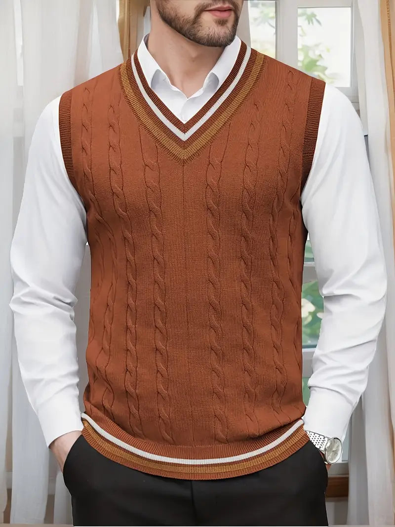 Duane | Sleeveless Knit Sweater