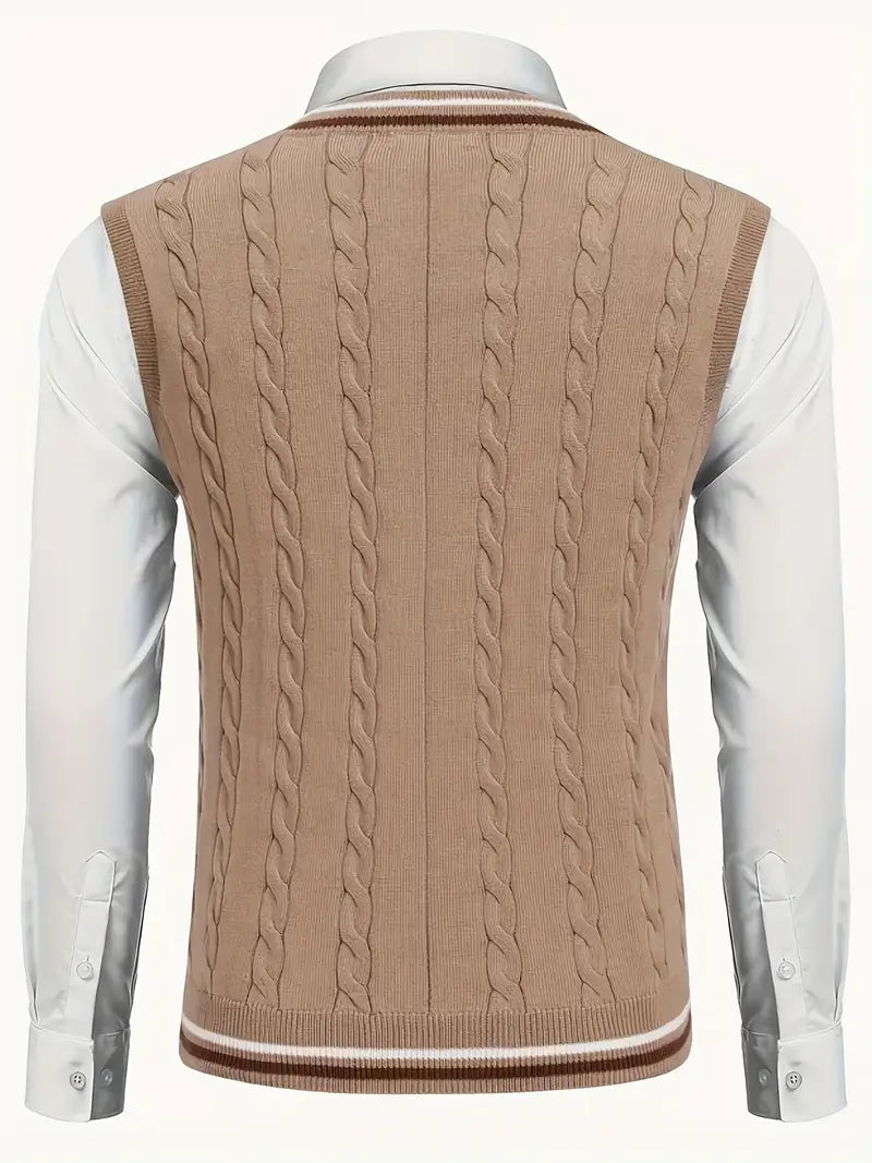 Duane | Sleeveless Knit Sweater