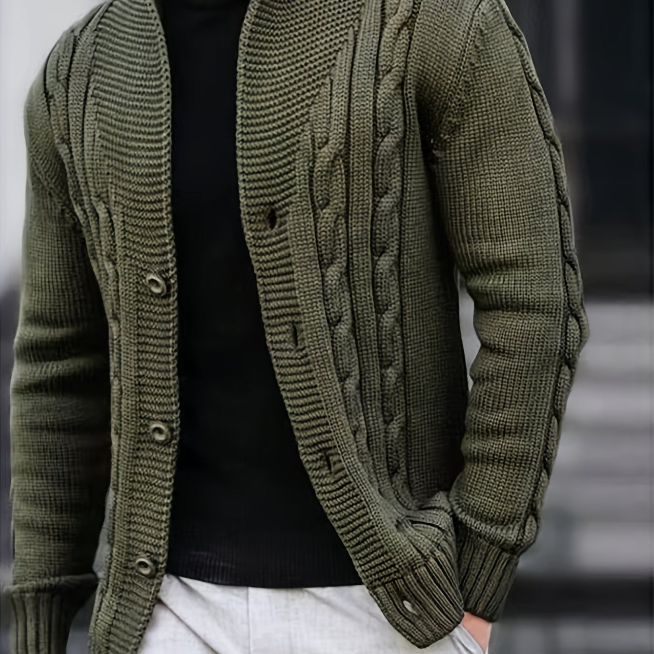 Léonard | Knitted Knopf Cardigan