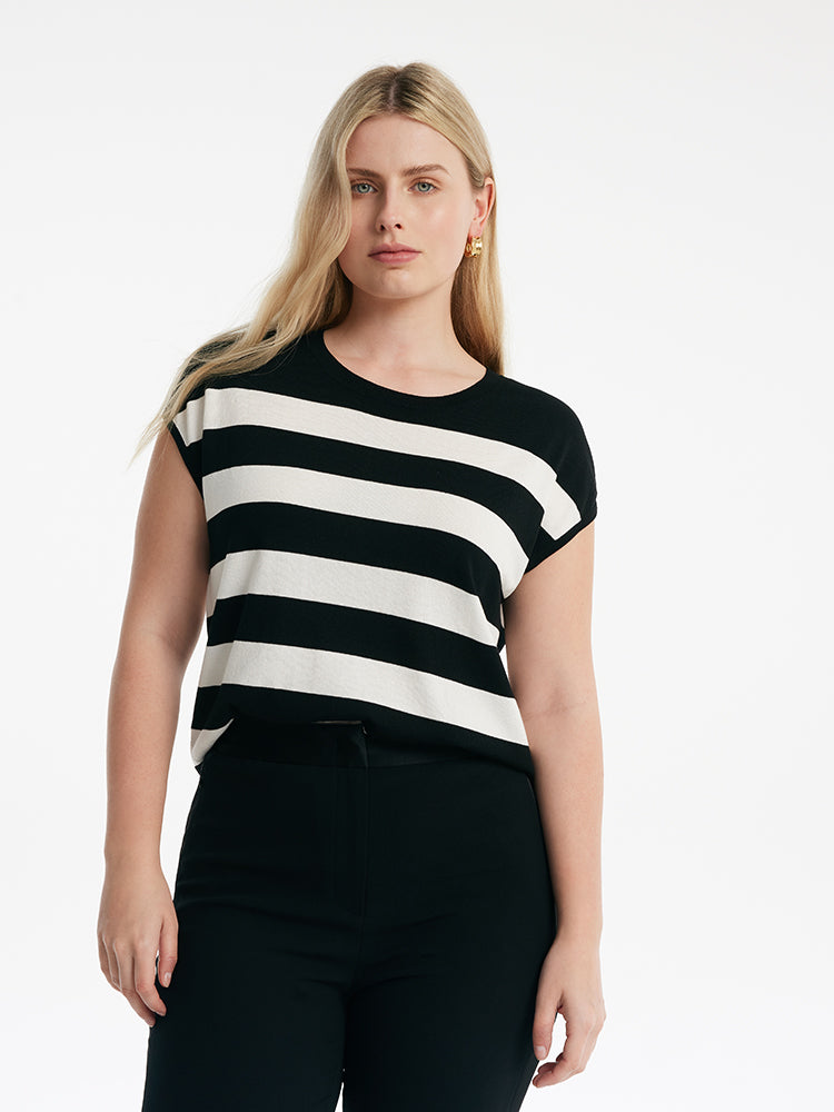 Women's Striped Tencel Camisole Top