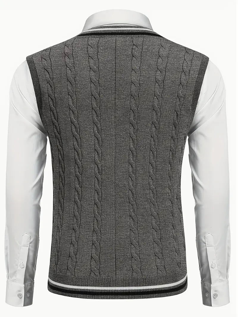 Duane | Sleeveless Knit Sweater