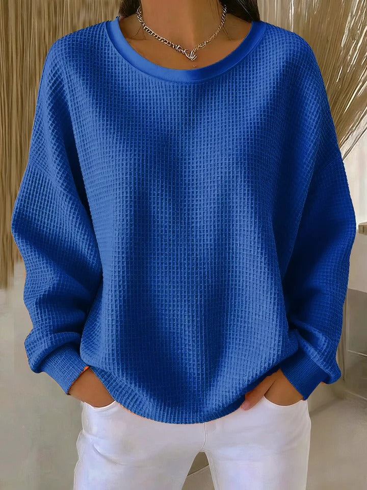 Elora | Textured Sweatshirt