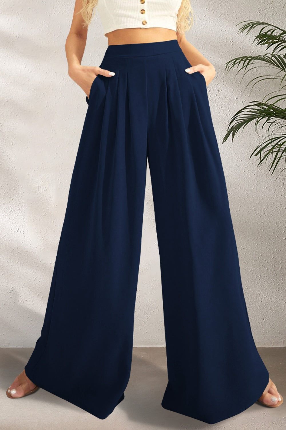 ZY | Wide Pants with High Waist